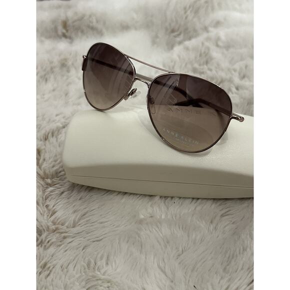 NEW Aviators Womens Anne Klein AK7007 Rose 59-14-135 Sunglasses main image 9